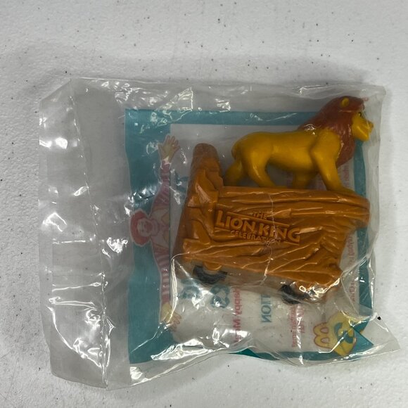 Vintage Simba Vehicle McDonald's Happy Meal Disneyland Adventures Toy - 1994 - Picture 2 of 4